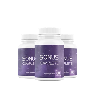 Sonus Complete 3 Bottles - Most Popular Package